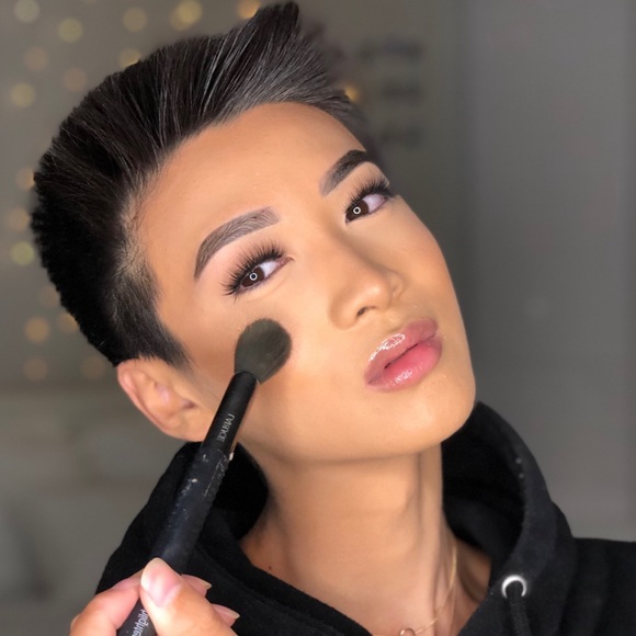 Laruce Beauty 4 Pcs Face Makeup Brush Set with Bag - Picture 2 of 16